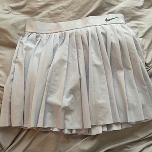 lavender pleated nike tennis skirt